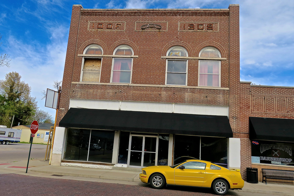 Odd Fellows Lodge, Sikeston, MO The Odd Fellows Hall in Si… Flickr