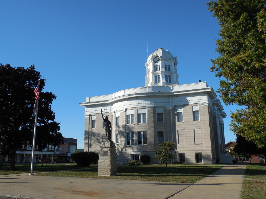 Scotland County Courthouse Memphis, Missouri The courthous… Flickr