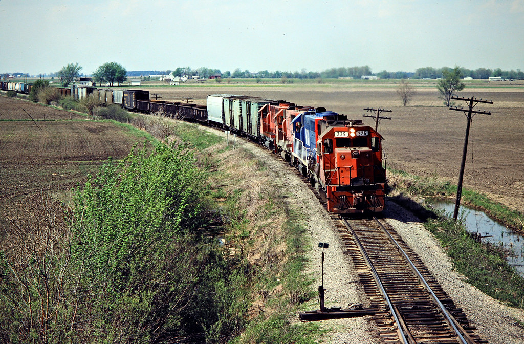 DTI, Leipsic, Ohio, 1982 Southbound Detroit, Toledo and Ir… Flickr