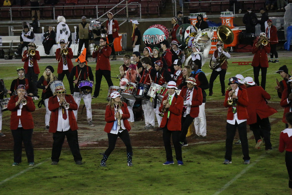 Stanford Band performing at halftime Scott U Flickr