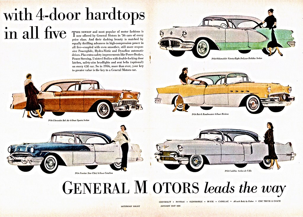 1956 General Motors 4Door Hardtops Alden Jewell Flickr