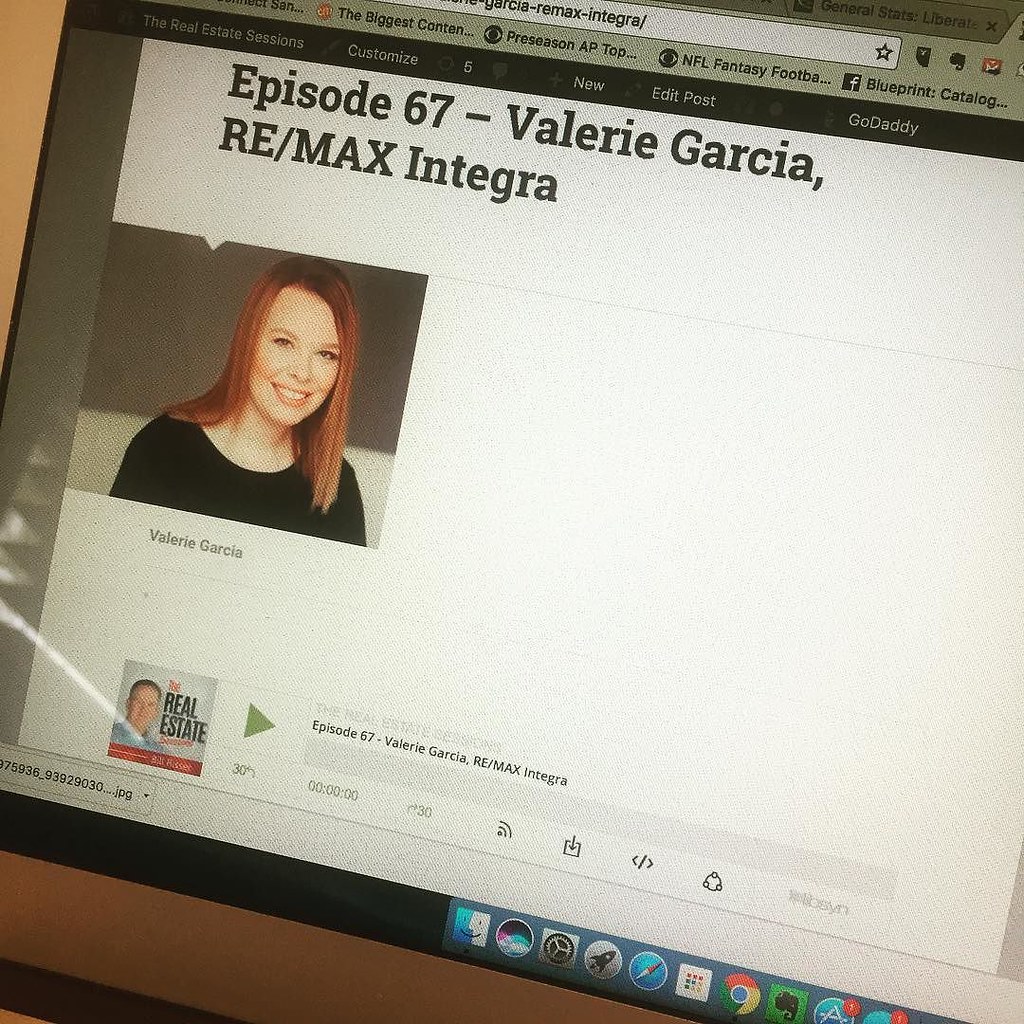 Valerie Garcia of RE/MAX Integra joins the Real Estate Ses… Flickr
