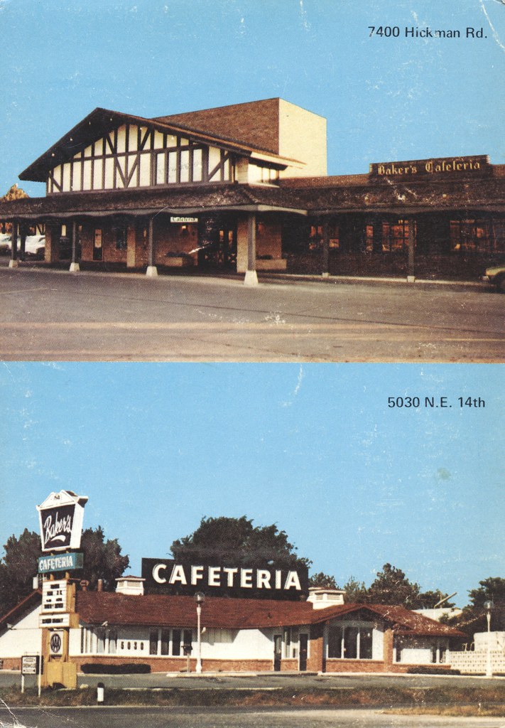 Baker's Cafeterias Des Moines, Iowa Baker's Colonial Caf… Flickr