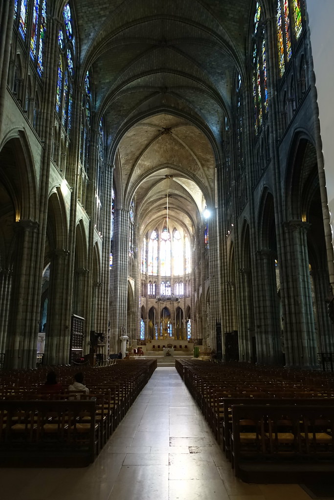 Basilique de SaintDenis SaintDenis Guilhem Vellut Flickr