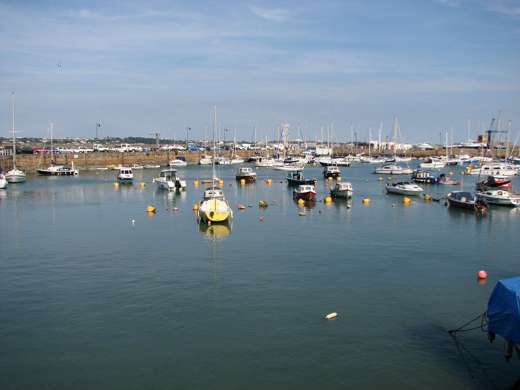 St Aubin's Harbour Jon Combe Flickr
