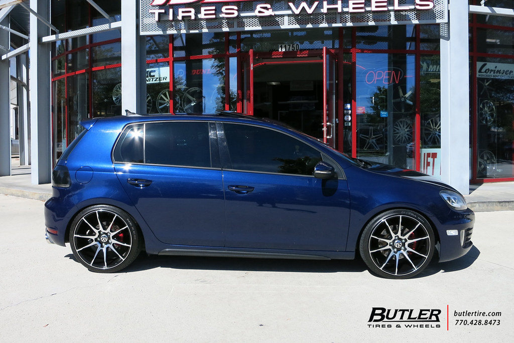 VW Golf GTI with 19in Savini BM12 Wheels and Toyo PX4 Tires a photo
