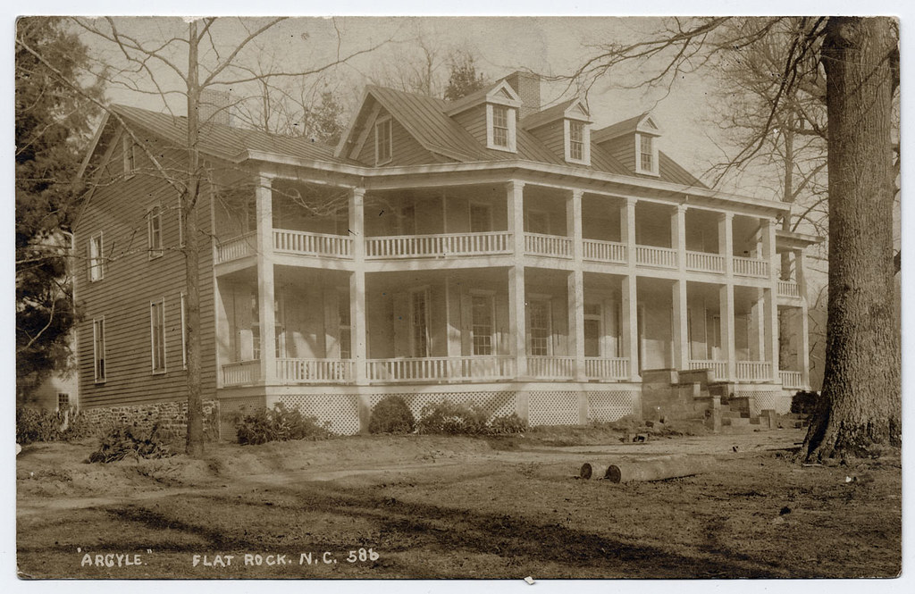 "Argyle" Flat Rock, N.C. Real photo view of a large twost… Flickr