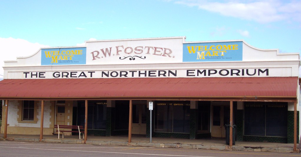 Quorn. Old general store and emporiums. Quorn. The first E… Flickr