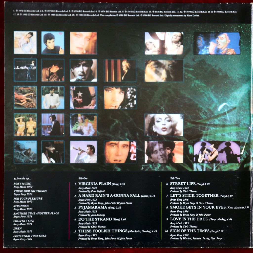Roxy Music/Bryan Ferry Street Life 20 Great Hits Flickr
