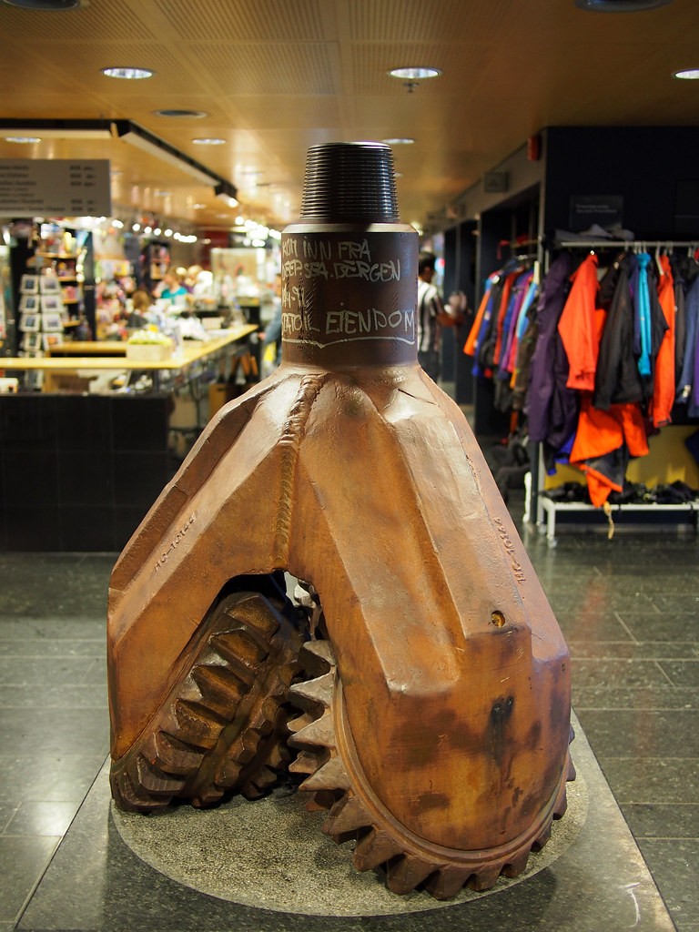 Drill Bit supposedly the largest one in the world, from No… Flickr