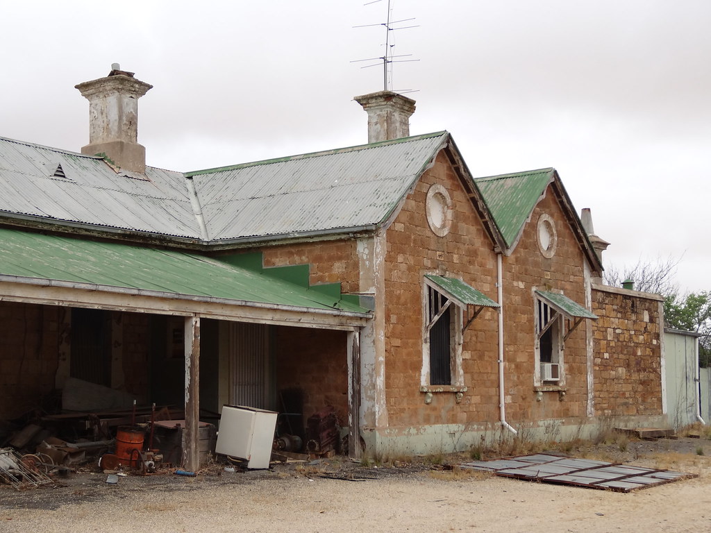 Blyth. The former SAR South Australian Railways railway st… Flickr