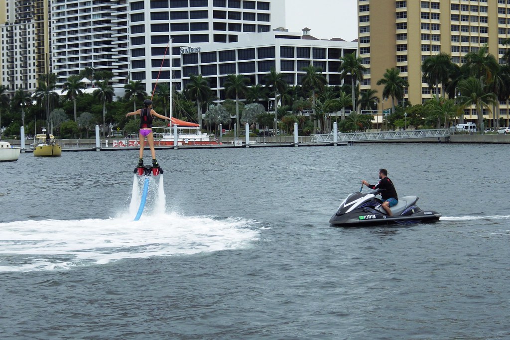 Water jet pack demo There are so many ways to enjoy the wa… Flickr
