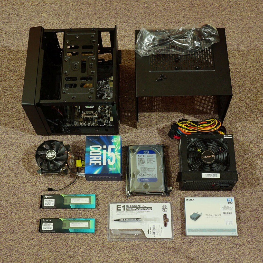My Intel i56500 Skylake Build Intel i5 6500, Asus H110i
