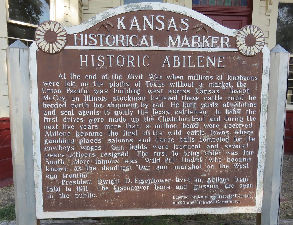Historic Abilene Marker (Abilene, Kansas) Located in front… Flickr