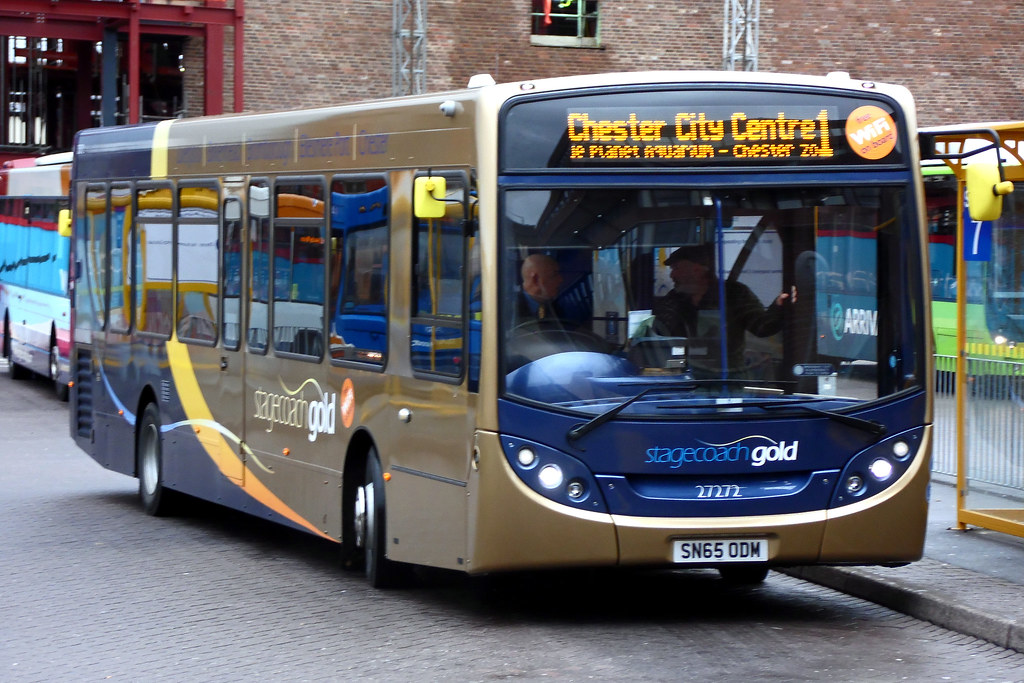Stagecoach 27272 27272 SN65ODM Chester Bus Station Robert Williams