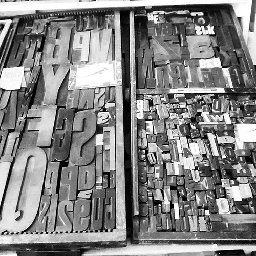 lettering letterpress type typography typeface font … Flickr