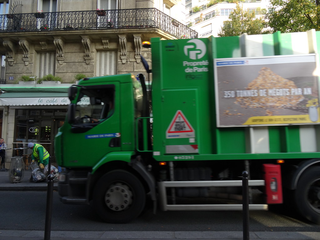 French Garbage Truck Pronounced GarBAGE Jeffrey Beall Flickr
