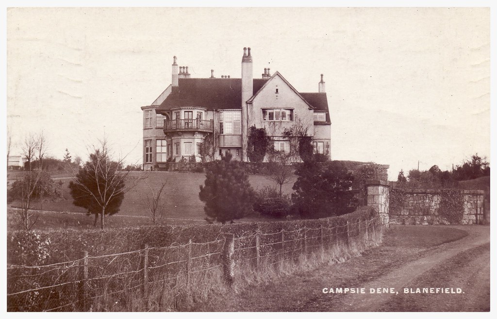 Campsie Dene, Blanefield, 1911. Looking out over the Blane… Flickr