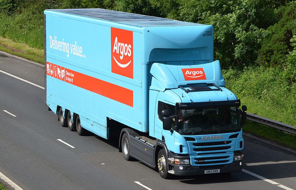 Argos SN13OXK A74 Near Larkhall 07/07/2015 Harry's On The Road