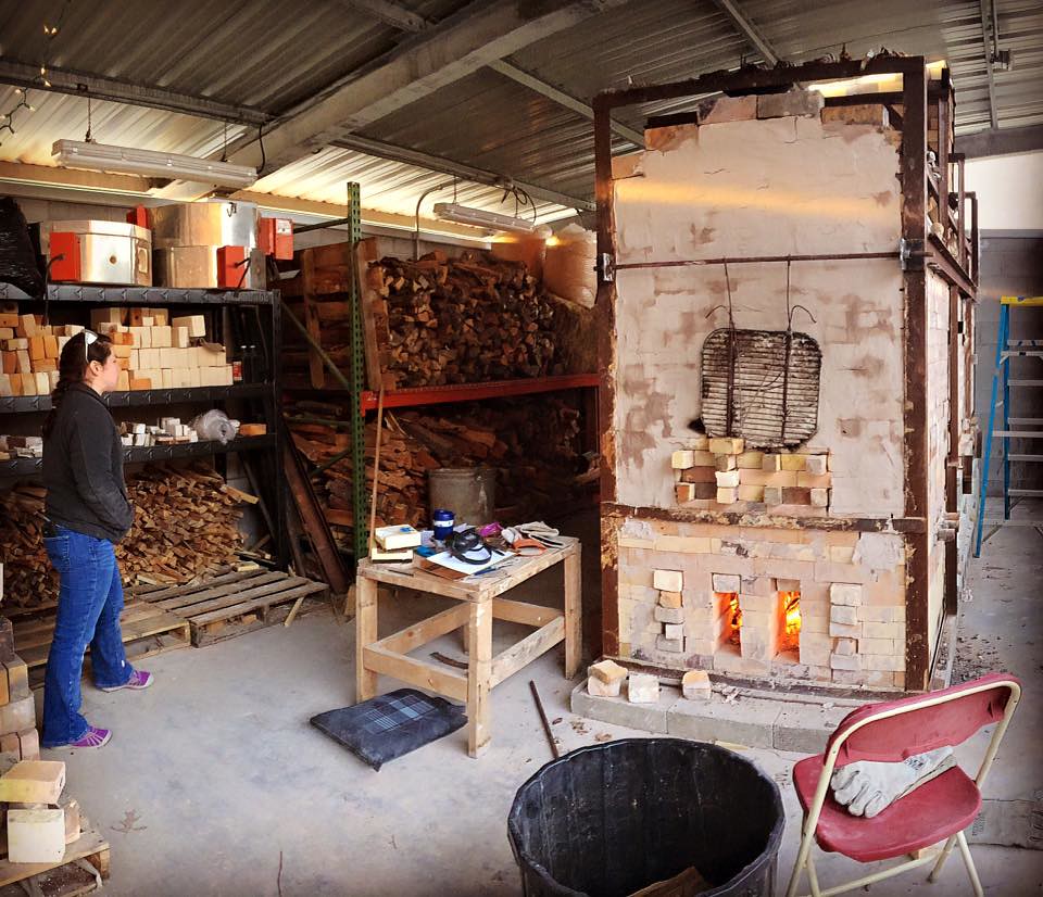 Wood kiln firing IUS Fine Arts Program Flickr