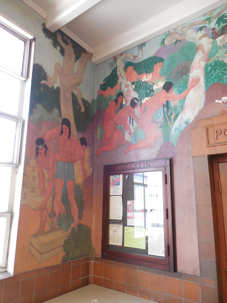 Compton, California Post Office Murals TRAP murals painted… Flickr