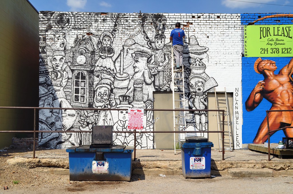 Deep Ellum Street Art Deep Ellum. Dallas, Texas. Flickr