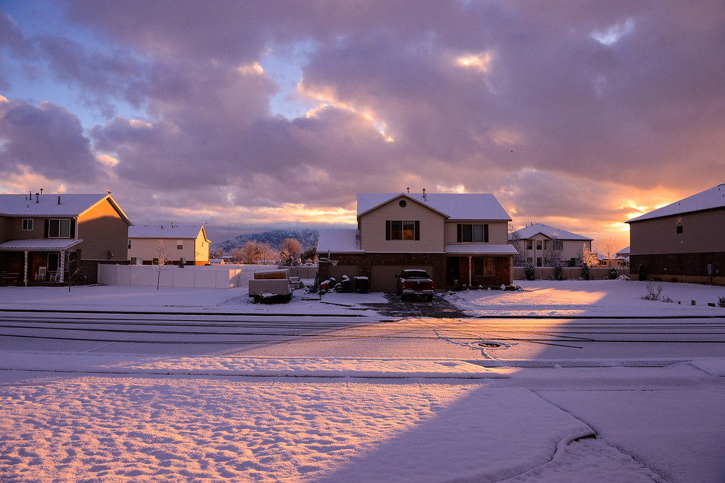 151126sunrisemorningsnowsubdivision.jpg r. nial bradshaw Flickr