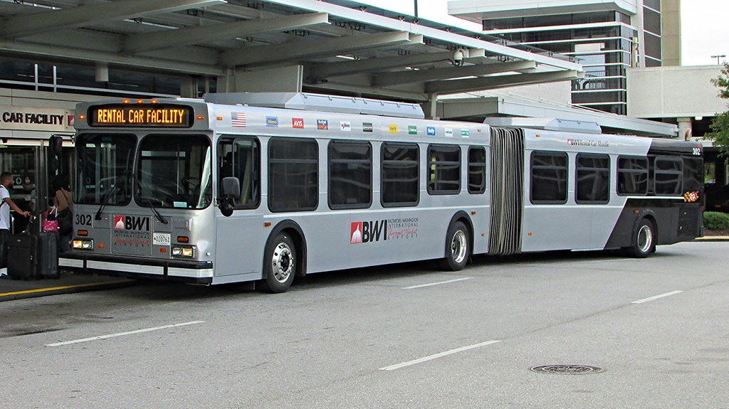 BWI Rental Shuttle 2004 New Flyer D60LF 302 MW Transit Photos Flickr
