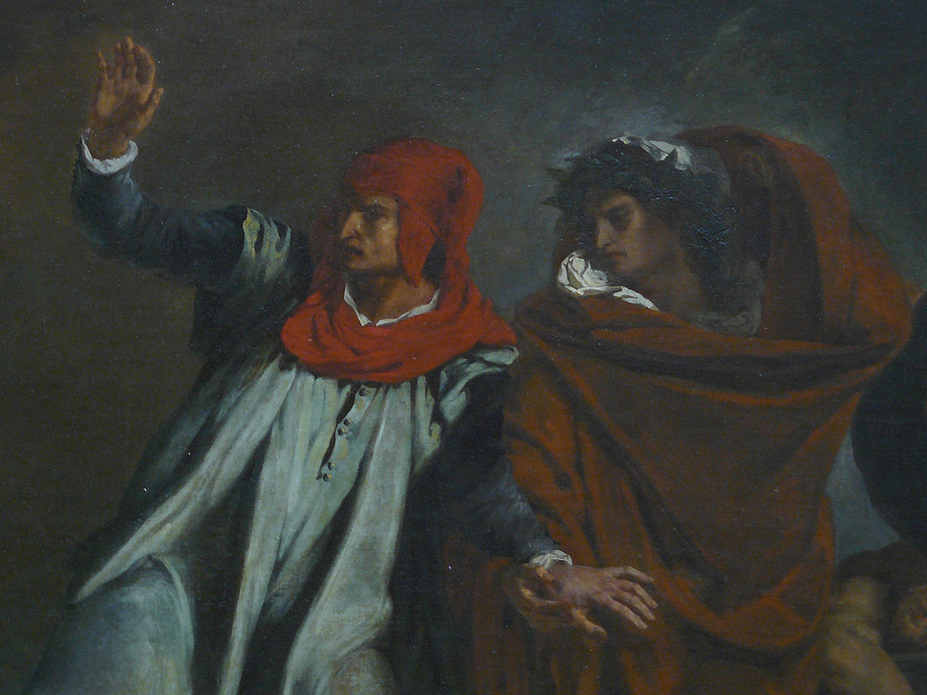 DELACROIX Eugène,1822 La Barque de Dante, Dante et Virgi… Flickr