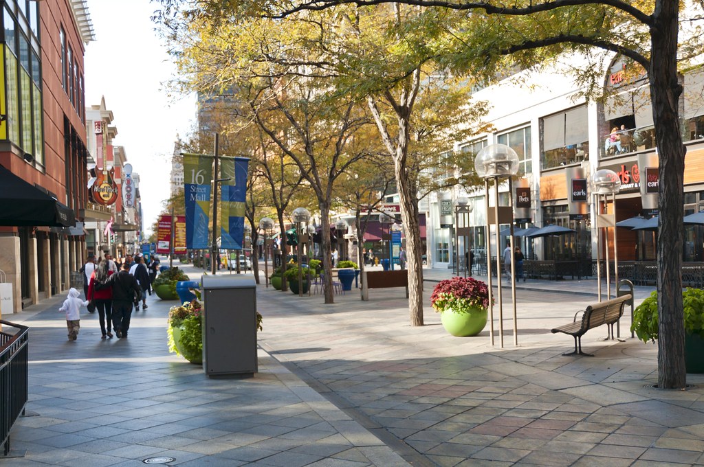 16th Street Mall Denver, Colorado. We enjoyed hanging out … Flickr