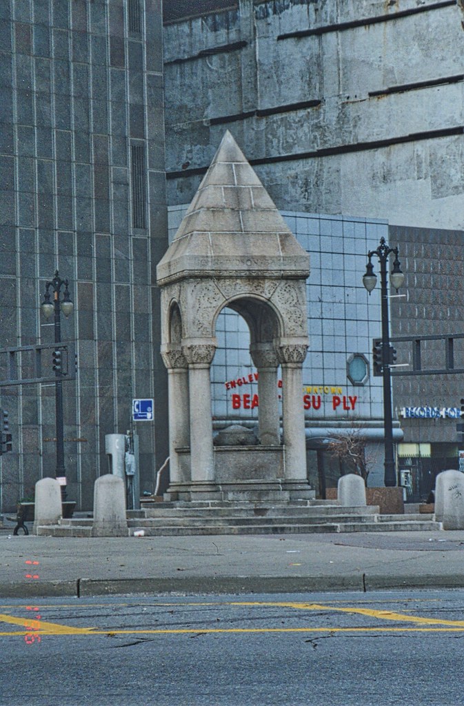 Detroit Michigan The Bagley Memorial Fountain 1887 My … Flickr