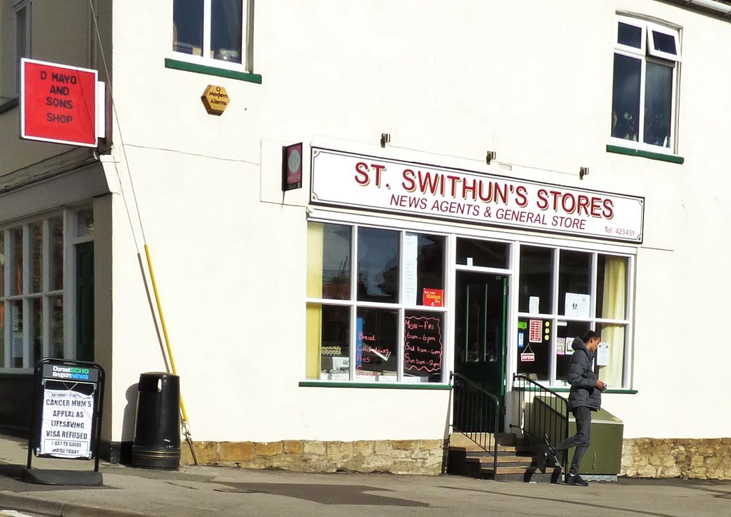 St. Swithun's Stores Lyme Regis. grassrootsgroundswell Flickr