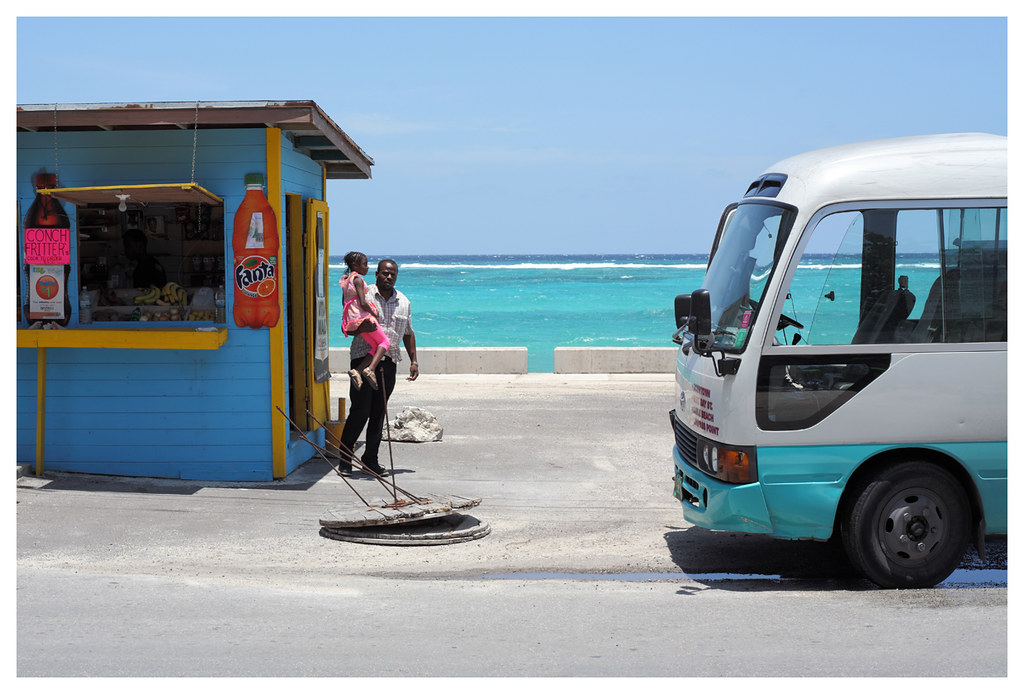 Jitney and fruit stand. Gambier, Nassau, Bahamas. Canon E… Flickr