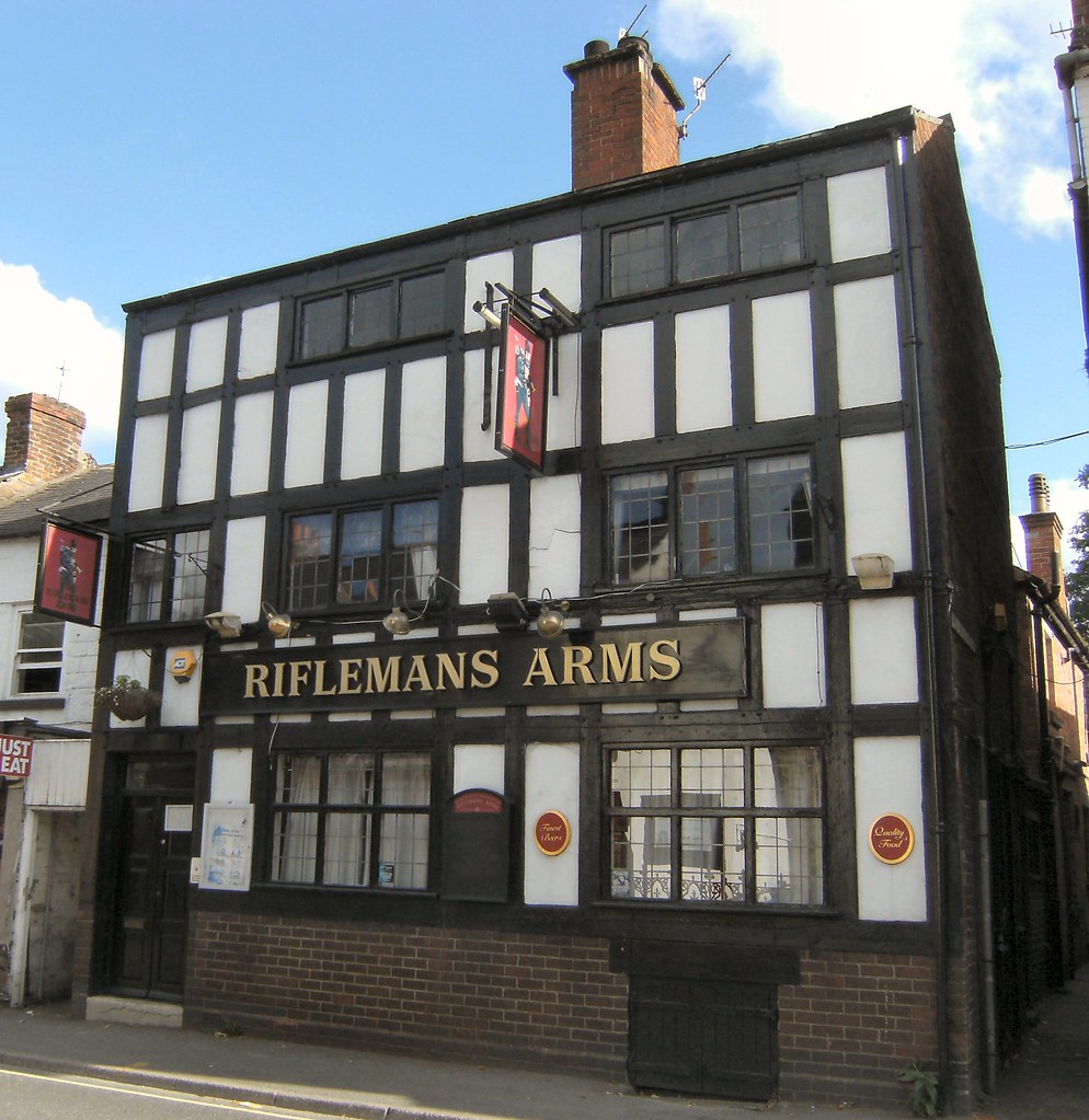 Bridge Street, Belper. This was known as the Volunteer Arm… Flickr