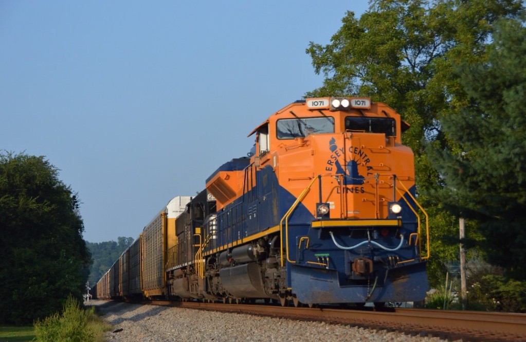 Jersey Central Heritage SD70ACe NS 1071275 NS Southbound … Flickr