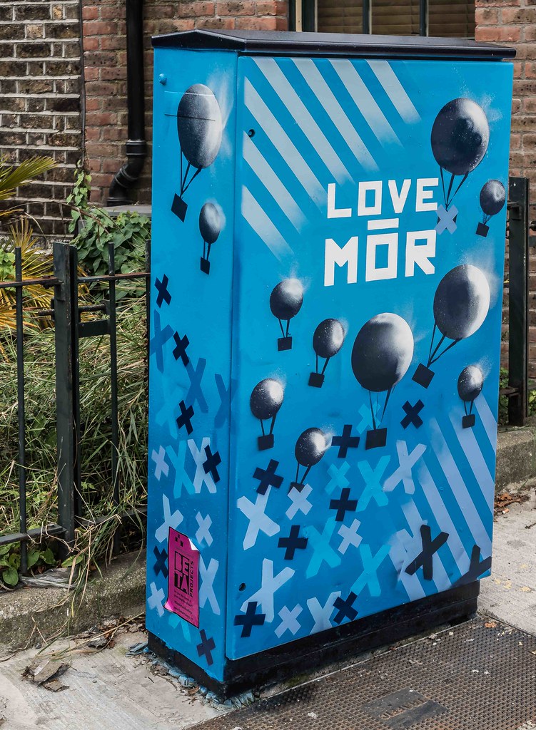 LOVE MOR ON CANAL ROAD [DUBLIN CANVAS PAINT A BOX PROJECT]… Flickr