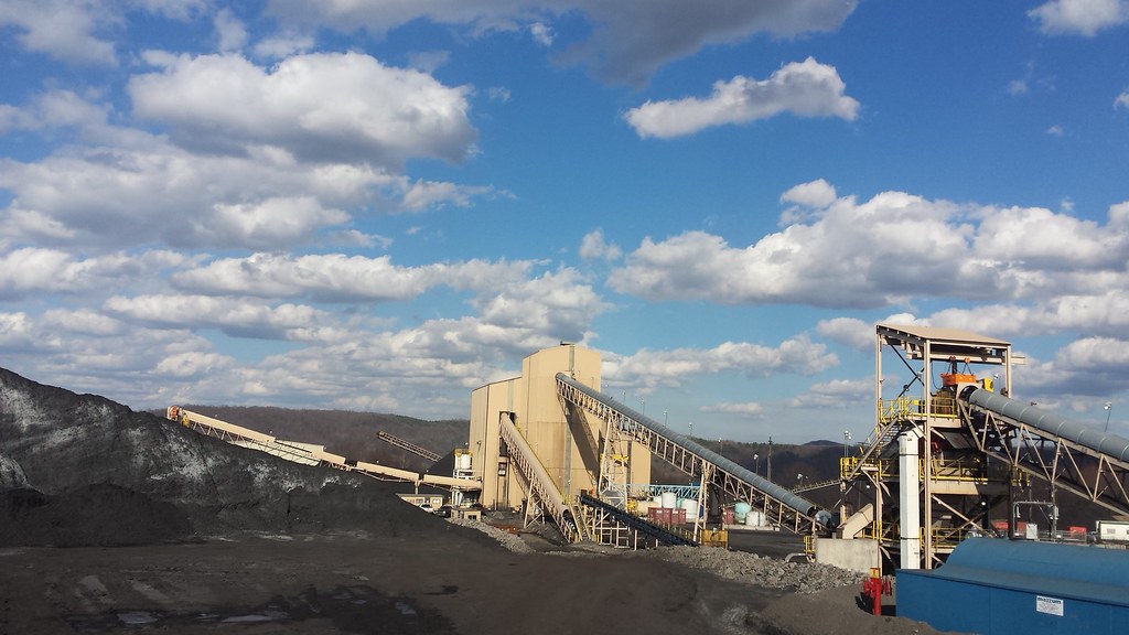 Coal Prep Plant on a mountaintop in southern WV under beau… Flickr