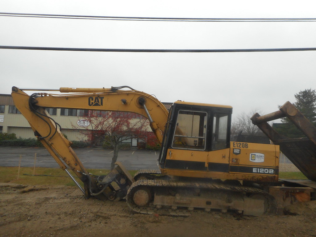 Cat E120B Excavator Busby Construction Co., Inc. Of Atkins… wmx