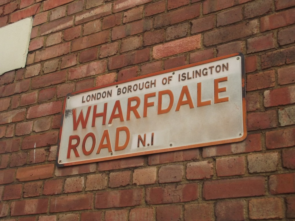 Wharfdale Road, Islington road sign N1 In the King's C… Flickr