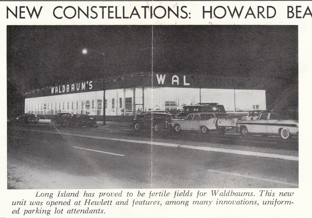 Waldbaum's, Hewlett, NY, 1960 Part 3 of 3 For the third an… Flickr