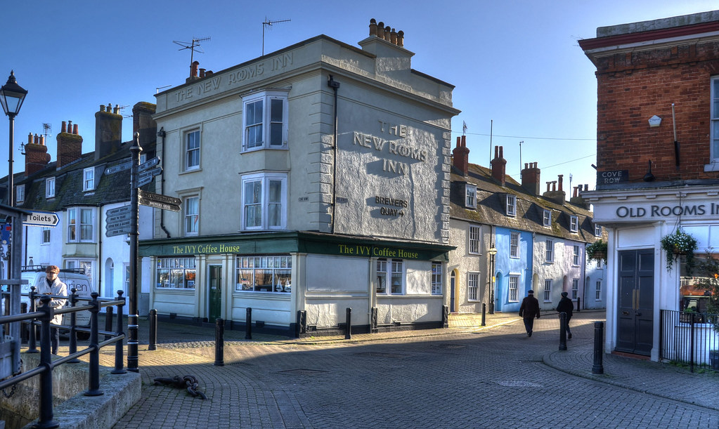 Old streets of Weymouth, Dorset This is the area on the so… Flickr