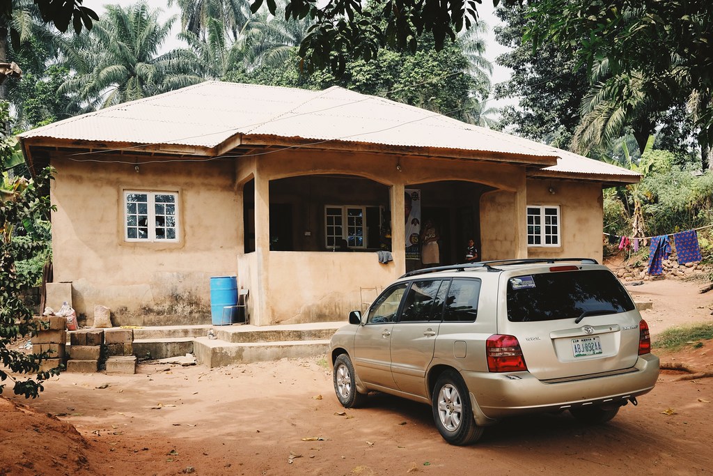 A family house in the village Mbano, Imo State, Nigeria Flickr
