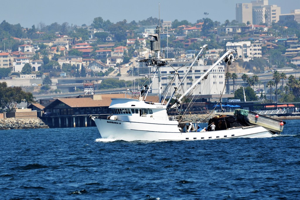 Fishing Boat, Commercial California, San Diego Bay, "Barb… Flickr