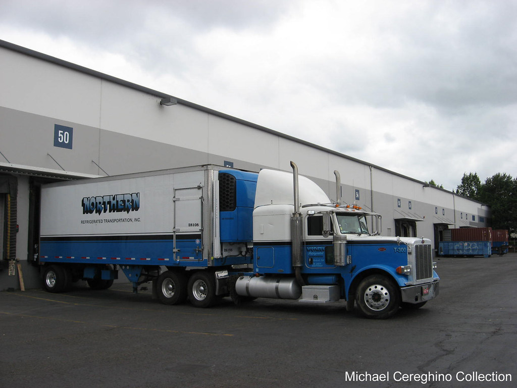 Northern Refrigerated Transportation Peterbilt 379 with 28… Flickr