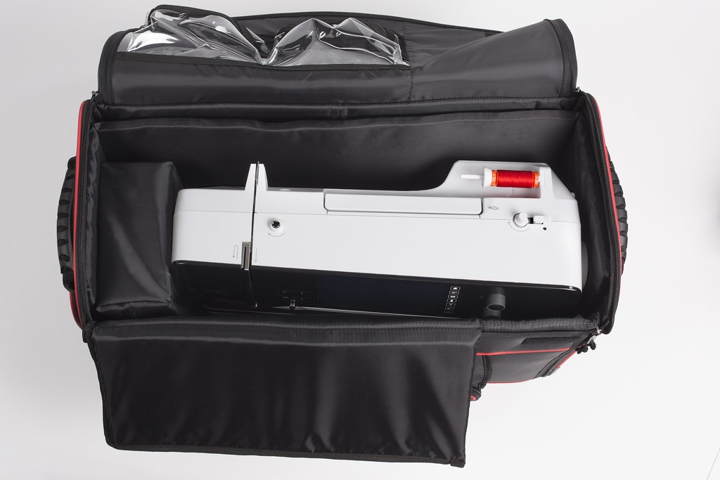 XL Trolley Bag_Top View Open Images of the BERNINA trolley… Flickr