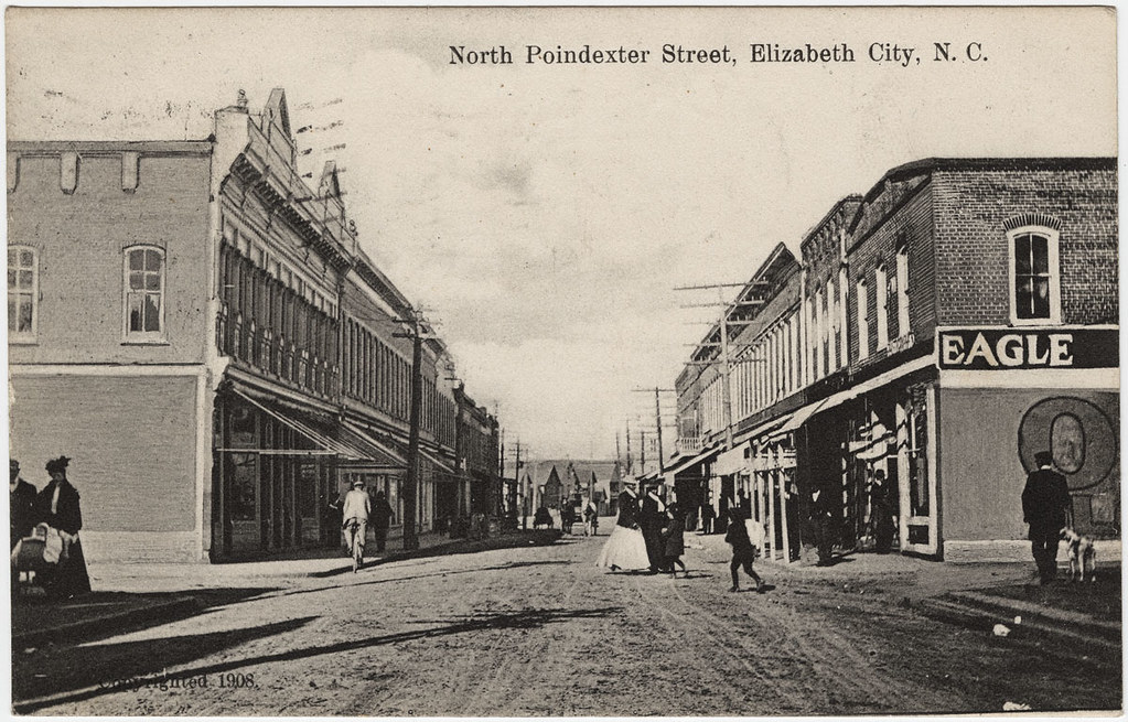 North Poindexter Street, Elizabeth City, N.C. View of a di… Flickr