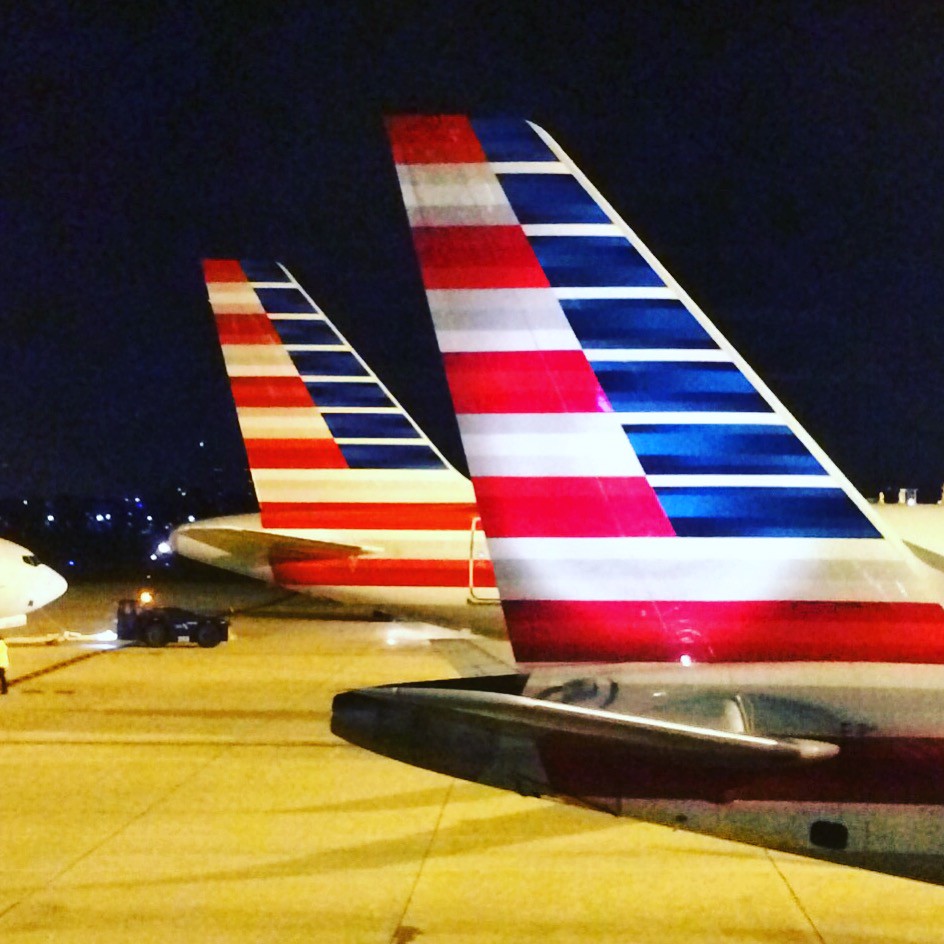 Reagan National Airport DCA American Airline tails Flickr
