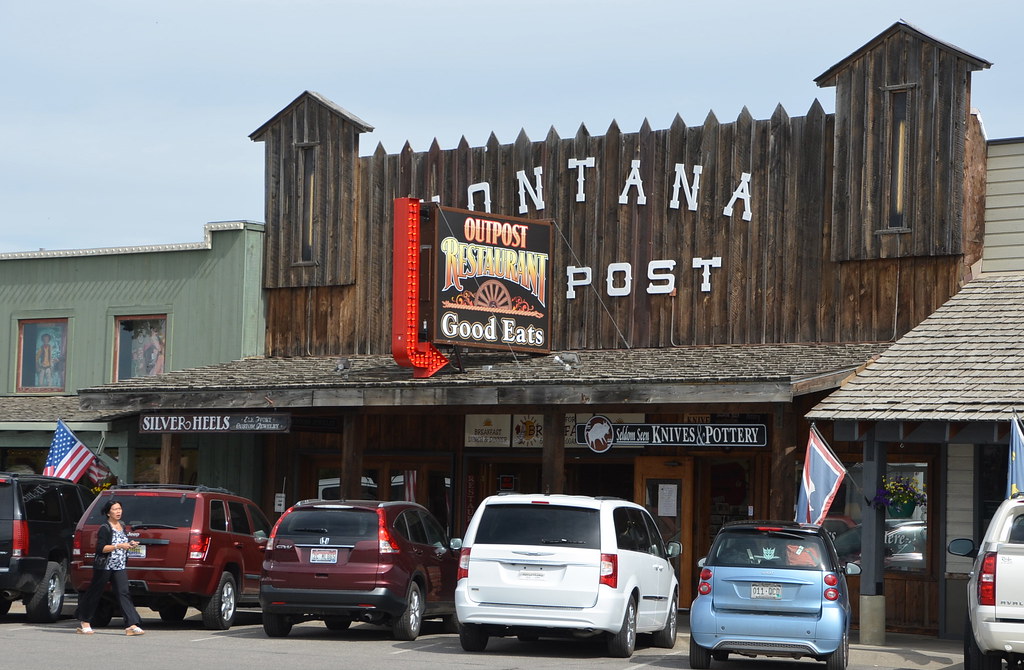 Outpost Restaurant West Yellowstone, MT (just outside of Y… Flickr