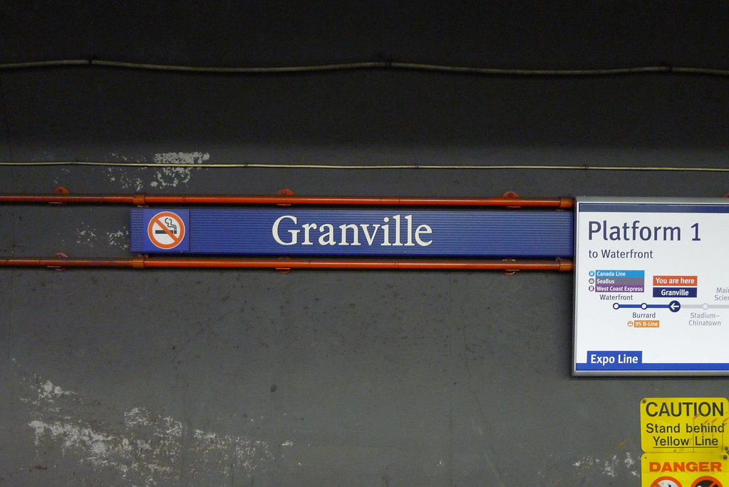 SkyTrain Granville Station Flickr