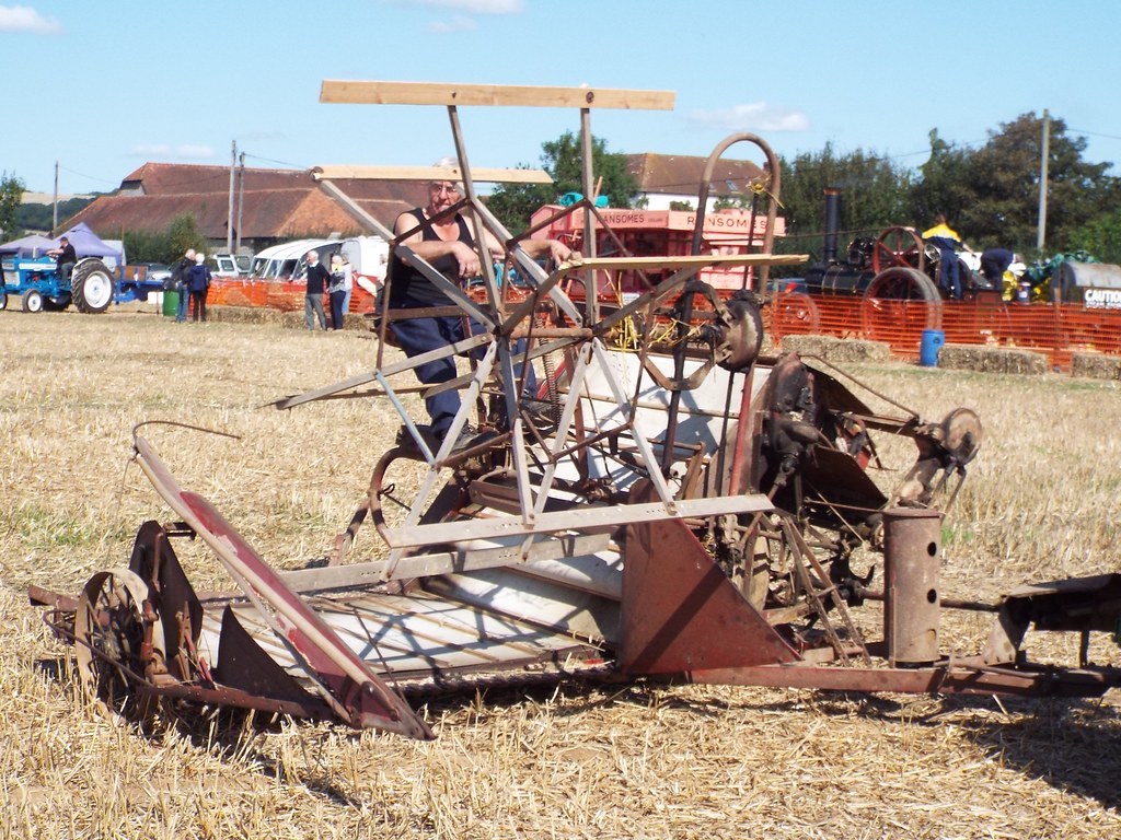 Mechanical Reaper/Harvester a photo on Flickriver